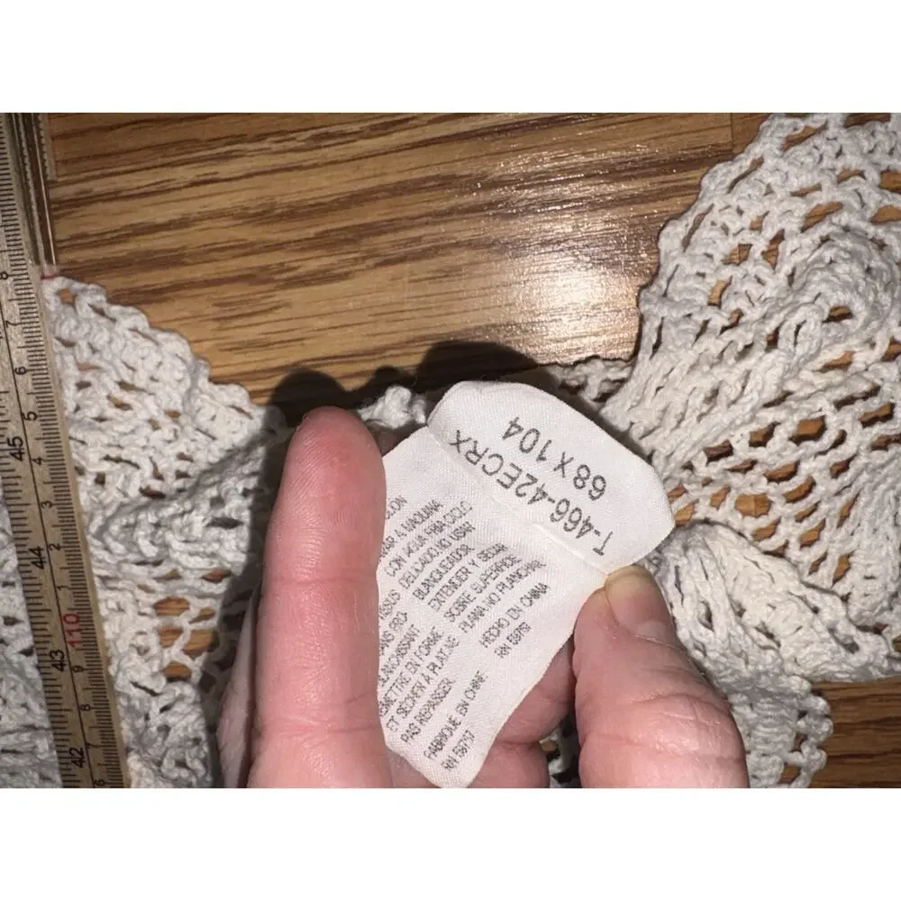 Unbranded vintage ecru